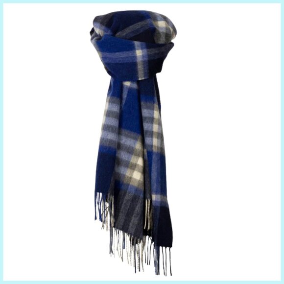 CASHMERE & LAMBSWOOL SCARF GUARANTEED HIGH QUALITY SCOTTISH IMPORT NWT - Picture 4 of 10